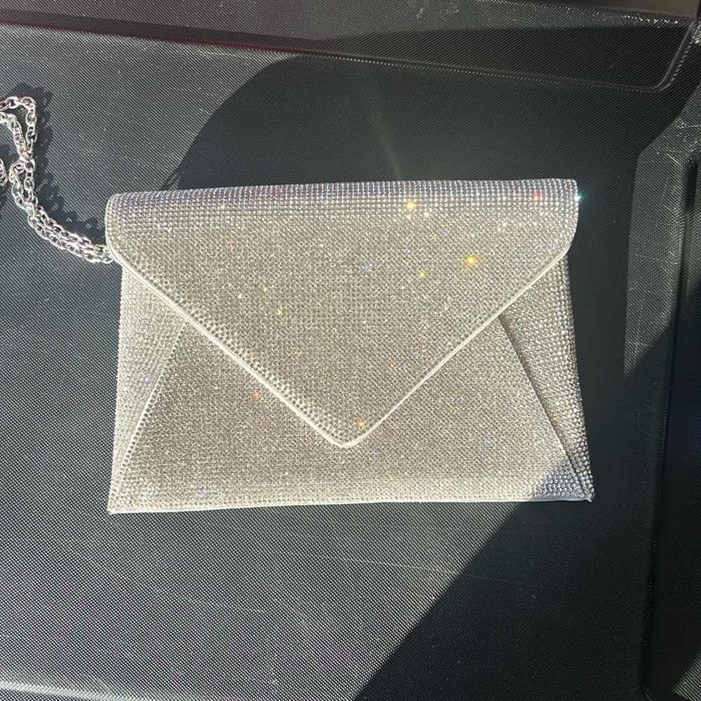 Glitter clutch